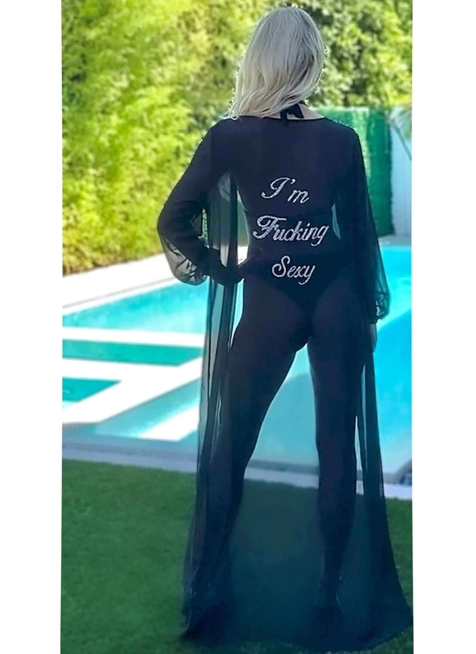 I'm Sexy - Black - SlaySwimwear