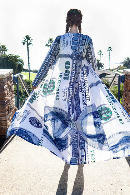 100 Dollar Printed Swimwear by Slay Swimwear