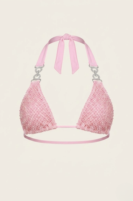 Bling Queen Bikini Top