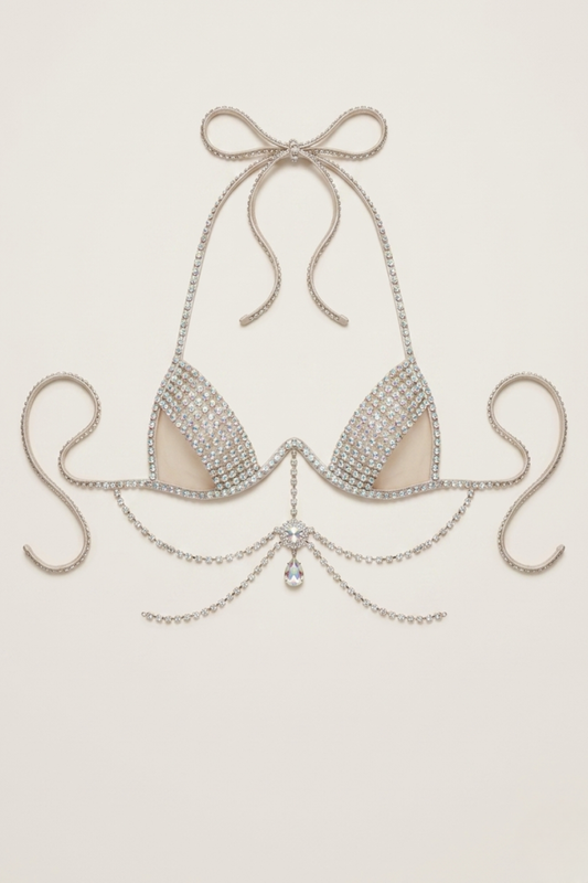 Samba Crystal Bikini Top