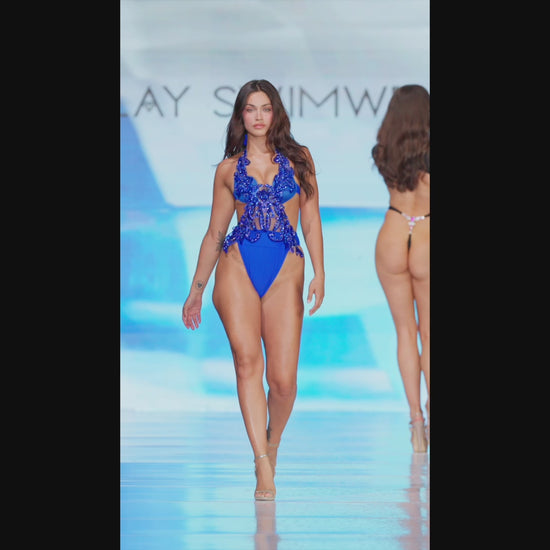 Slay Swimwear Royal  swimsuit