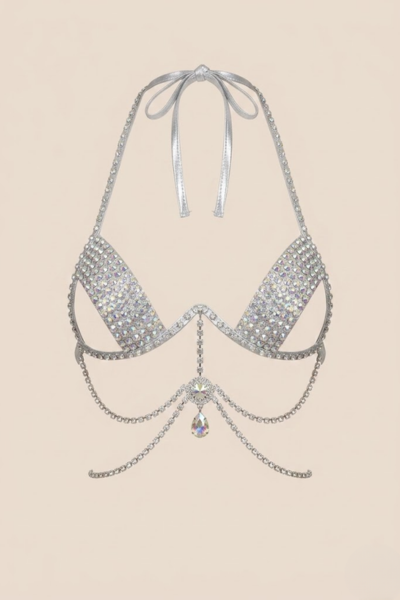 Samba Crystal Bikini Top
