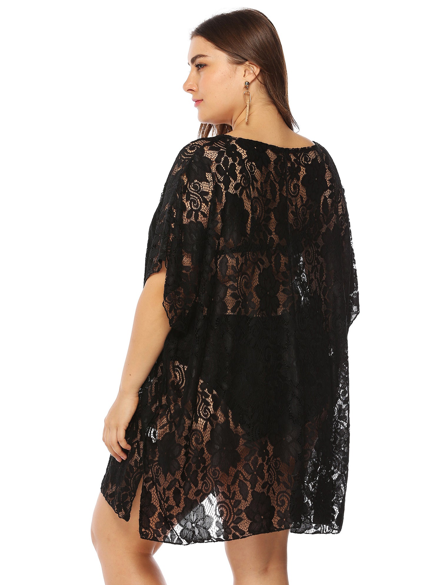 Slay Swimwear Sheer Cover Up Dress